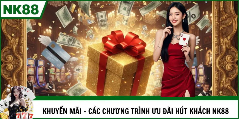 Khuyến mãi - Các chương trình ưu đãi hút khách NK88
