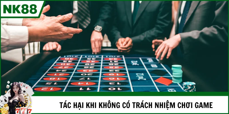 Tác hại nếu vô ý thức khi cá cược online trên NK88