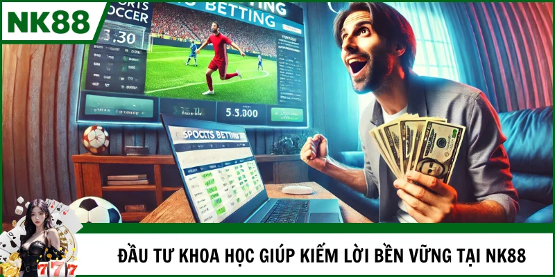 Đầu tư khoa học giúp kiếm lời bền vững tại NK88