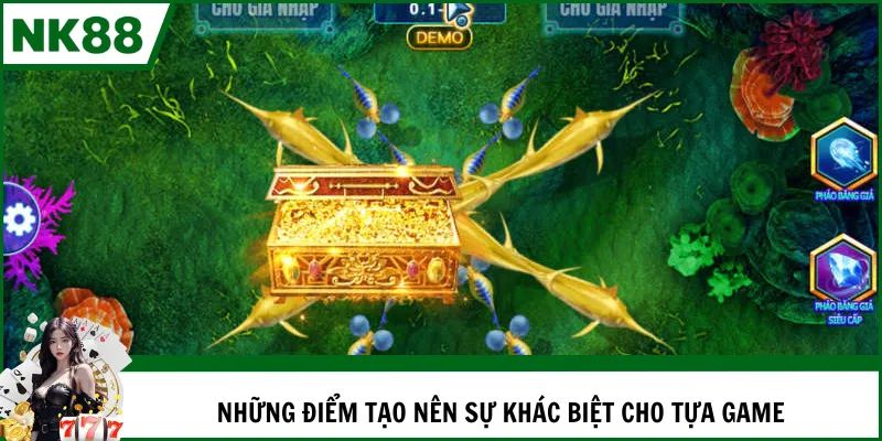 Những điểm tạo nên sự khác biệt cho tựa game
