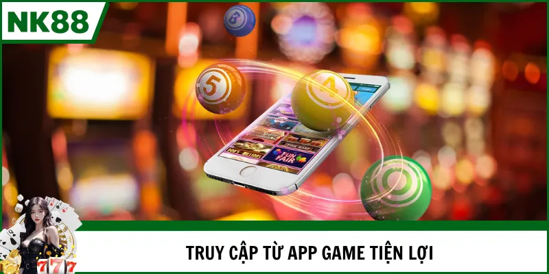 Sử dụng app game để đăng nhập NK88
